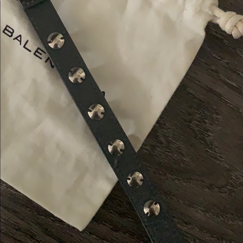 Balenciaga gray stud bracelet - Picture 5 of 9
